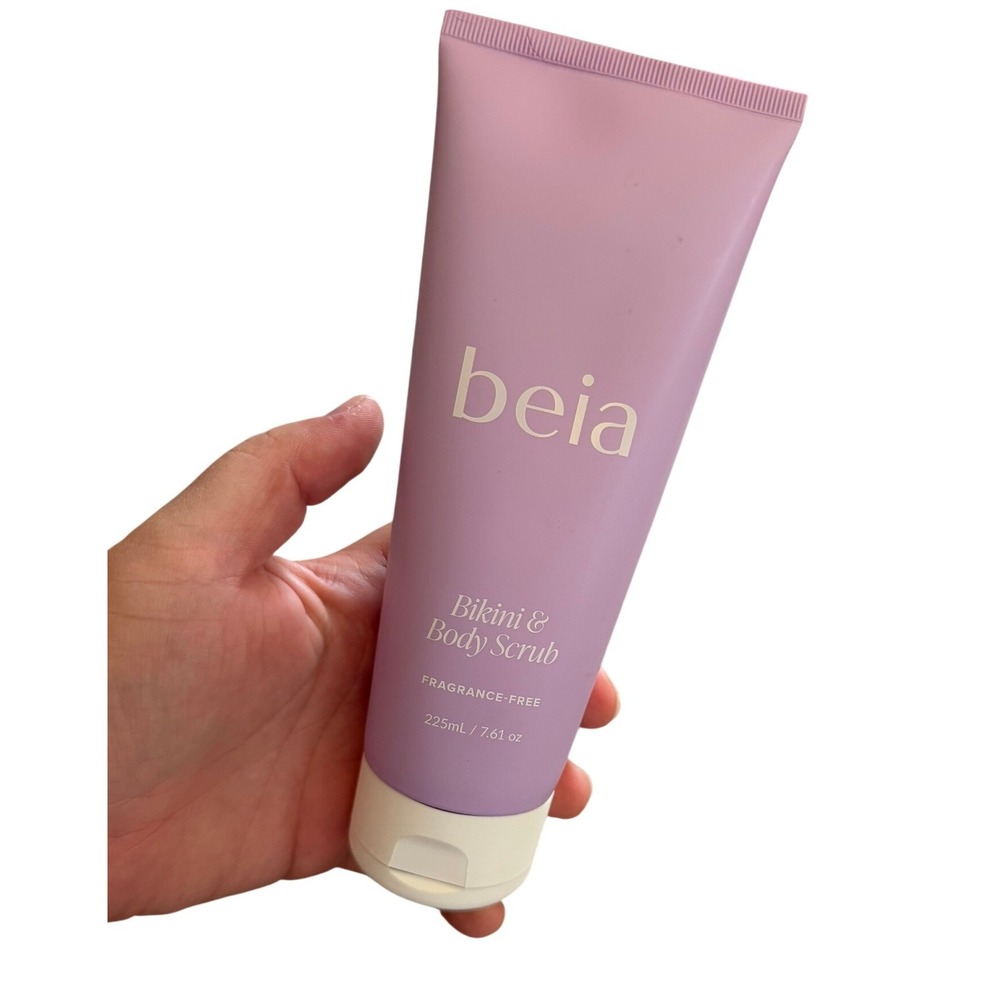 Beia NEW Women's Fragrance Free Exfoliating Bikini & Body Scrub 7.61oz